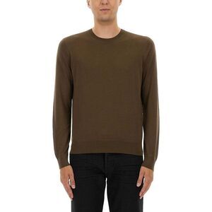 TOM FORD Men's Essential Crew Neck T-Shirt Men GREY T-Shirts